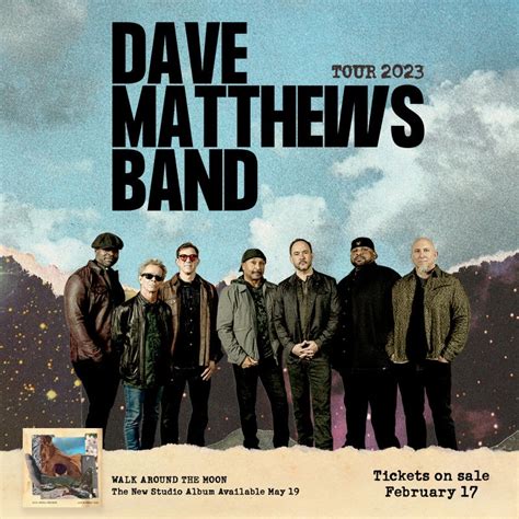 dave matthews band tour 2023 setlist  Average setlist for tour: Summer Tour 2021